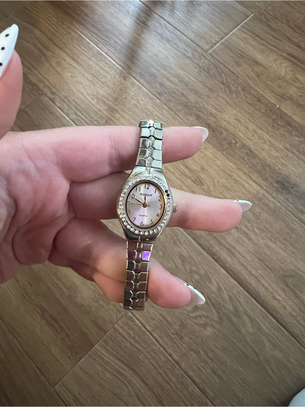 Vintage Gossip Women's Mixed metal Crystal Accent Watch with Dial